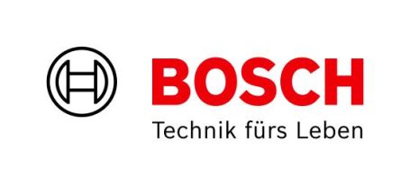 Logo von Bosch mit der Tagline „Technik fürs Leben“.
